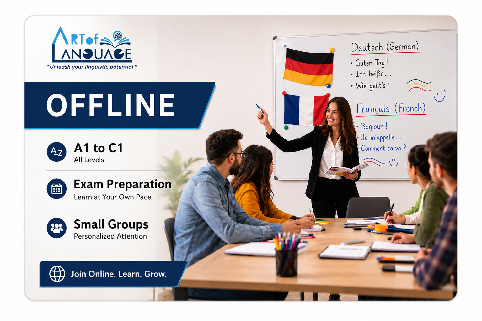 Offline German Classes